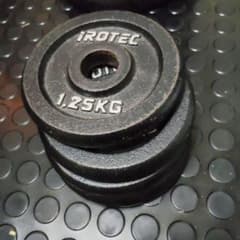 IROTEC ダンベルプレート 1.25kg 4枚セット - メルカリ