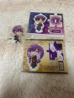 浦島坂田船 志麻 アクスタ アクキー 缶バッジ ポストカードセット