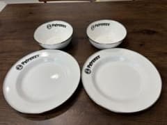 Petromax エナメルプレート＆ボウル 4点セットのサムネイル