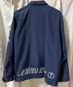 SANTA CRUZ 90s リフレクター ネイビー ジャケット スノーボード 