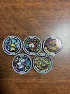 妖怪ウォッチメダル　５枚セットのサムネイル