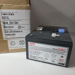 12V RBC6L APC 12Ah rbc6lの通販 楽天市場】バッテリー 純正 新品 バッテリー UPS(無停電電源装置)