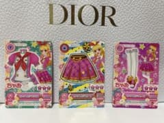 アイカツカード ピンクトルテコーデ 3枚セットのサムネイル