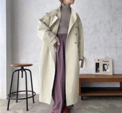 Link cyoshi kunthmarfトレンチコート ロングコート ベージュのサムネイル