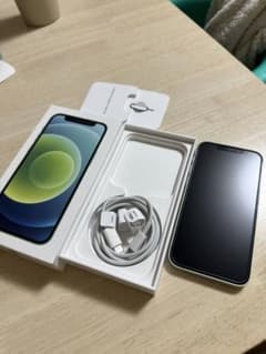 ［1箇所キズ有りのため値下げ］iPhone12 mini グリーン 128GBのサムネイル