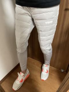 定価4.2万　TFW49 ダウンパンツ　グレー　M 定価4.2万 TFW49 ダウンパンツ グレー S ゴルフ 防寒 - メルカリ