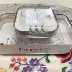 新品、未使用アイフォン5cイヤフォンのサムネイル