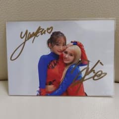 girls2 直筆サイン入りフォト 山口綺羅 小川桜花 - メルカリ