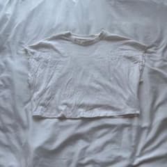 SHEIN Dazy クロップド丈 Tシャツ 半袖 白 ホワイト Mのサムネイル
