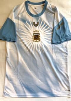 【新品/正規品】アルゼンチン代表 メッシラストモデル TRシャツ Mサイズのサムネイル