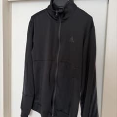 adidas ブラック ジップアップジャージ Mのサムネイル