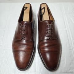 JOHN LOBB 外羽根式 プレーントゥ 25cm ブラウン - メルカリ