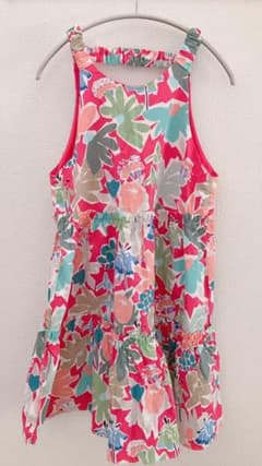 【ZARA】花柄ミニワンピ Mのサムネイル