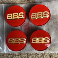 BBSセンターキャップ赤　70mmのサムネイル