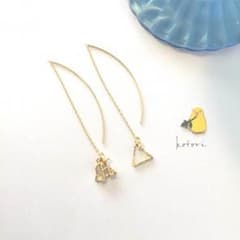 ももいたち様専用✴︎三角ピアスHのサムネイル
