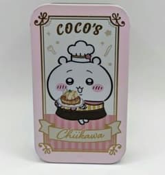 【非売品】ココス ちいかわ スライドマルチケース 缶ケース ピンク 限定のサムネイル