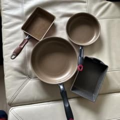Ever cook ブラウンフライパンセット 3点のサムネイル