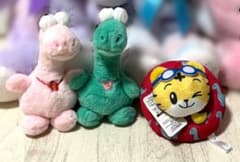 しまじろう うきわでぱちゃぱちゃマスコット 恐竜 ぬいぐるみのサムネイル