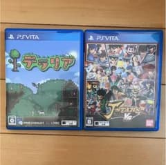 psvita用ソフトのテラリアとJスターズのサムネイル