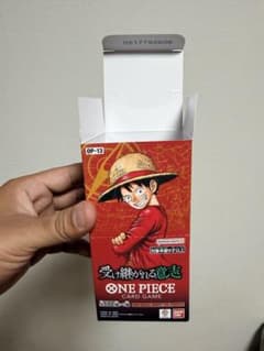 ONE PIECEカードゲーム 受け継がれる意志 空箱＋ゴール・D・ロジャーSRのサムネイル