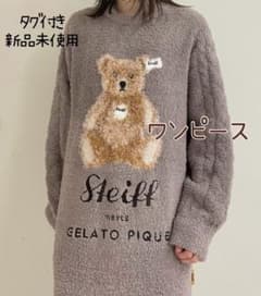 ★新品、未使用、未着用★【Steiff】ジェラートJamesジャガードワンピース WOMEN】【Steiff】ジェラートJamesJQDワンピース | gelato pique