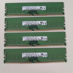 SK Hynix DDR4 2400MHz メモリー 32GB(8GBx4) - メルカリ