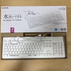 Thumbnail of エレコム 水洗いできるキーボード TK-WS01UMKWH