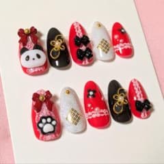 iLiFE! 心花りり　衣装モチーフネイルのサムネイル