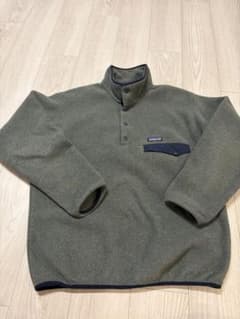 b*e様 Patagonia フリースジャケットM グレー　シンチラ　スナップTのサムネイル