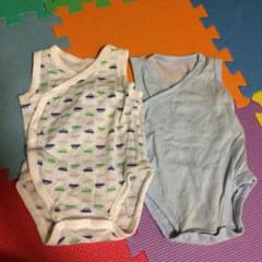 ユニクロ メッシュロンパース 肌着 60のサムネイル