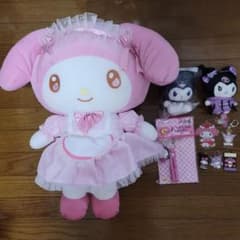 マイメロディ ぬいぐるみ マスコット キーホルダー セット