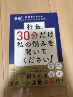 社長、30分だけ私の悩みを聞いてください！ 成田洋恵 市村洋文のサムネイル