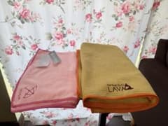 YOGA WEAR ピンクタオル & LAVA イエローヨガマットセットのサムネイル