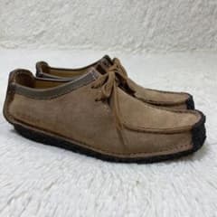 美品✨クラークス　ワラビー　ナタリー　UK4 23cm ベージュ　キャメル