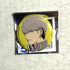 ペルソナ4 FiFS イラスト展　缶バッジ　ステッカー　主人公　鳴上悠 FiFS ペルソナ4 鳴上悠 缶バッジ P30th ペルソナ 主人公 - メルカリ