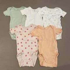 H&M ベビー ロンパース 5枚セット 92cmのサムネイル