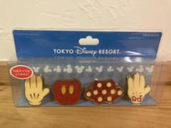 東京ディズニーリゾート スタンドクリップ 4個セットのサムネイル