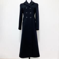 【希少】ヨウジヤマモト cutwork collection ロングコート　黒 希少】ヨウジヤマモト cutwork collection ロングコート 黒 - メルカリ