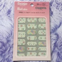 [Brand New] Kiki & Lala Gel Nail Art Sheets (for hands and feet) - Ongels - 20 strips