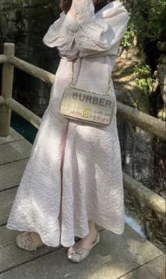 mystic ストライプ柄 ロングシャツワンピース 長袖　ミスティック　ドレスのサムネイル
