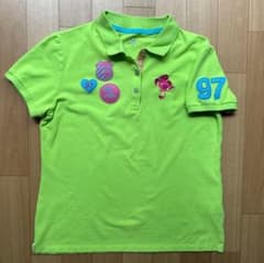 Kissmark Women's Golf Wear, Size L, Used Polo Shirt