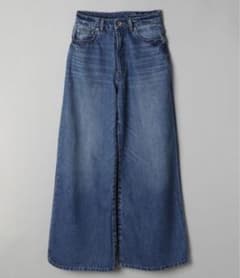 デニムフレアワイドパンツ JEANASIS ジーナシスのサムネイル