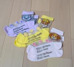 パウパトロール キッズ靴下 3足セット シースルーのサムネイル