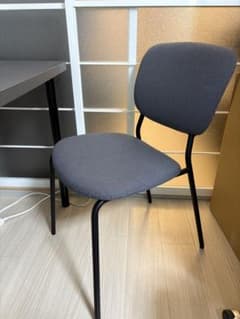 IKEA ダイニングチェア　グレー　1脚 IKEA ダイニングチェア 1脚(テーブル別途出品中) - メルカリ