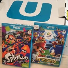 ✨wiiu & ソフト2本✨のサムネイル