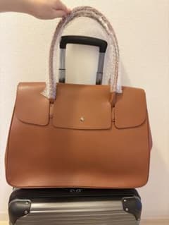 新品・未使用品】 ブルーシンシア✨本革 ボストントート / （レトロ