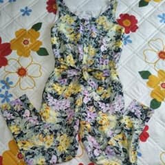 キララ☆様　花柄オールインワンのサムネイル