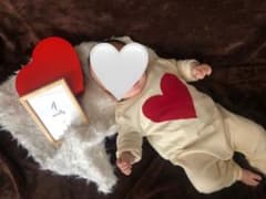 babygap ハート ロンパースのサムネイル