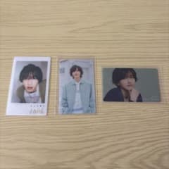 なにわ男子 道枝駿佑 クリアカード 3枚セットのサムネイル