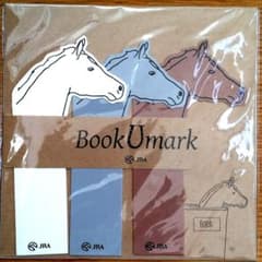 JRA 경마 BookUmark 비매품 말형 북마크 참신 북마크